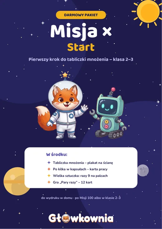 Okładka: Misja × Start